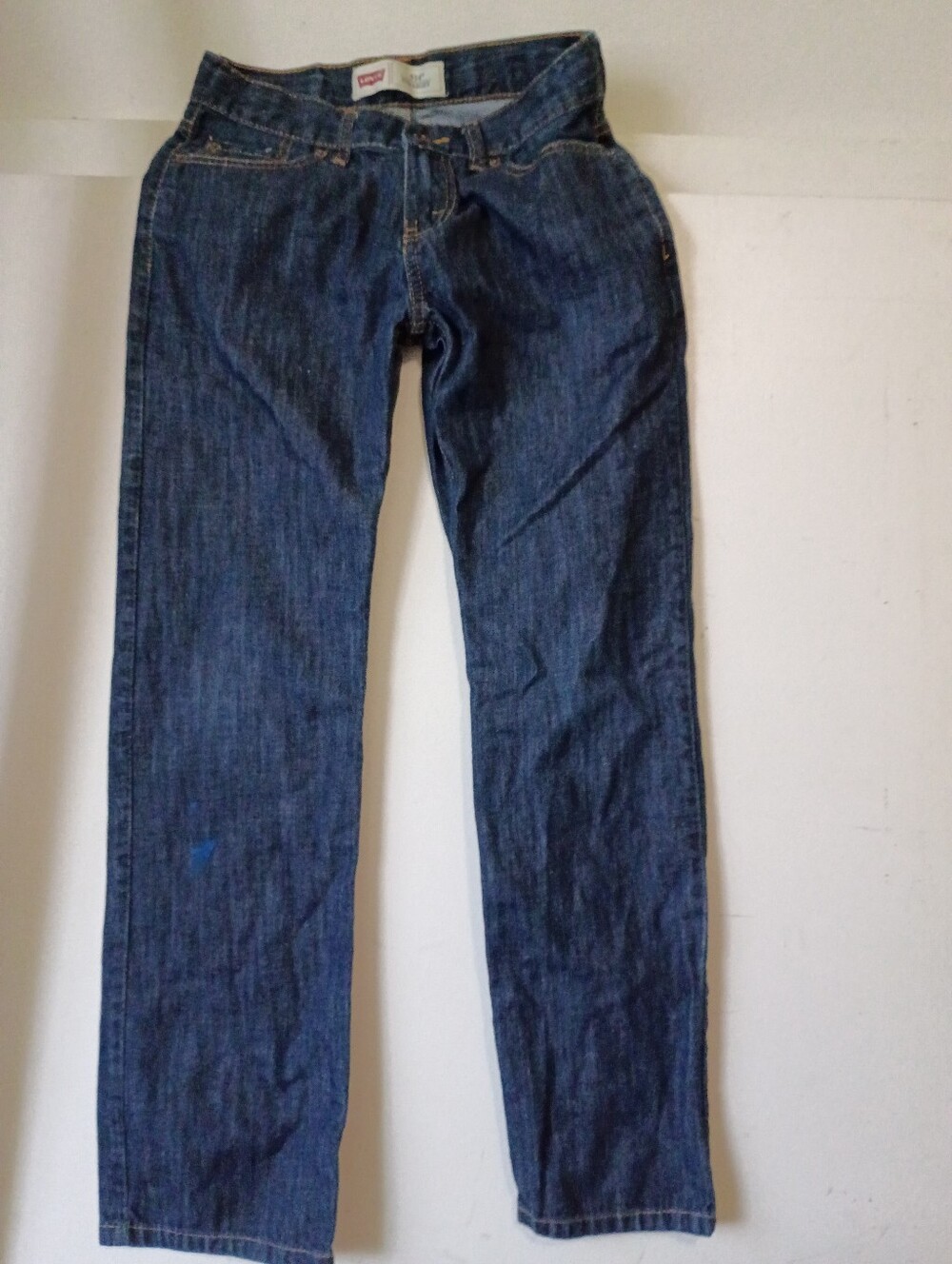 Levi's Boys   Dark Blue Straight Jeans